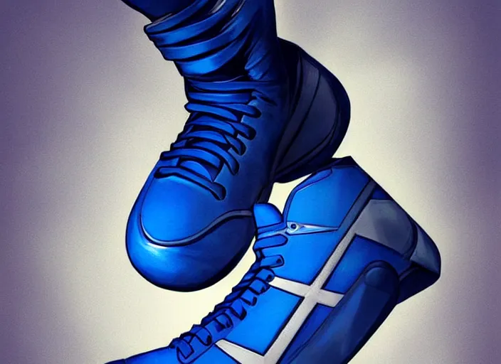 Image similar to basketball sneakers concept of mr. fantastic, trending on artstation, smooth, sharp focus