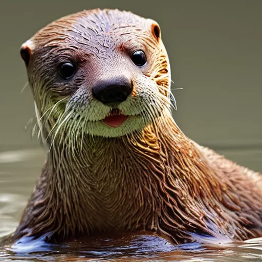 Image similar to humanoid otter