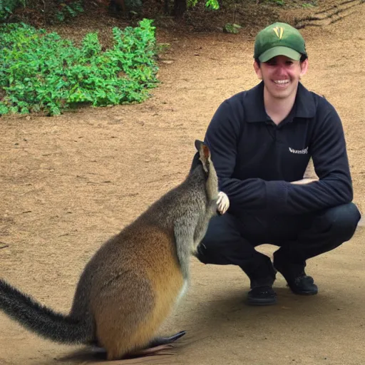 Image similar to a software engineer wallaby