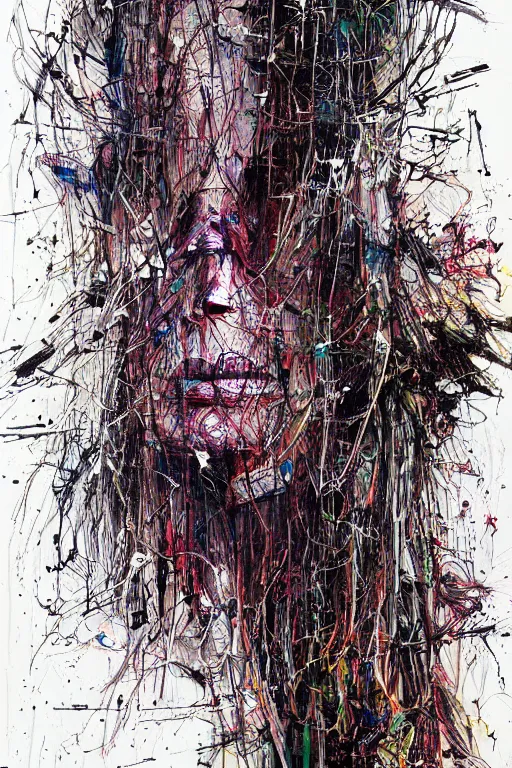 Prompt: the soul's endless plight to perfection, struggle and resolution, by carne griffiths