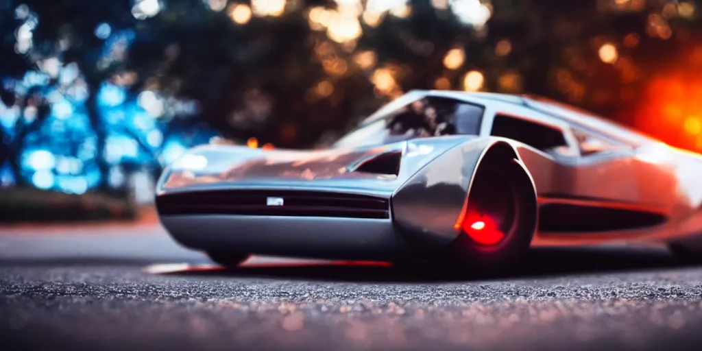 Prompt: coolest car ever, cinematic, 4K, HD, depth of field, bokeh.