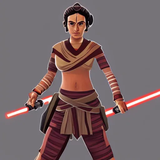 Prompt: Ashoka Tano, Star Wars character, togruta female