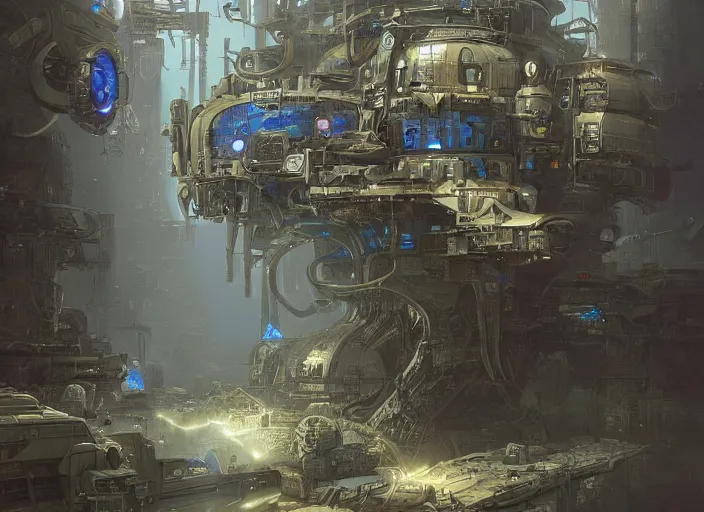 Image similar to dizzy by James McCarthy, artstation, cgsociety, Industrial Scifi, detailed illustration, intricate