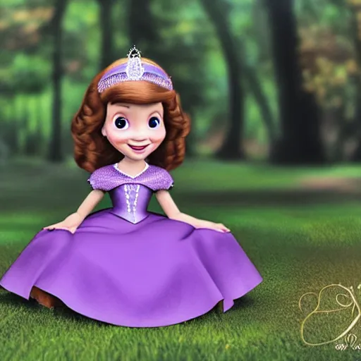 Image similar to photo portrait of sofia the first