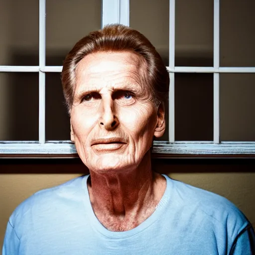 Image similar to robert stack unsolved mysteries staring into a homes window at night, ( sony a 7 r iv, symmetric balance, polarizing filter, photolab, lightroom, 4 k, dolby vision, photography awardm, voque, perfect face )