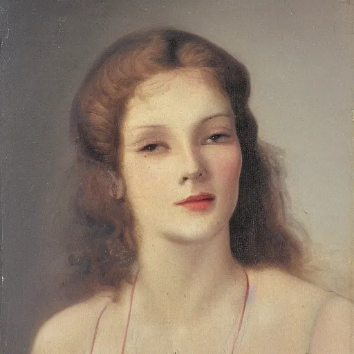 Prompt: portrait of a Parisian model, smiling