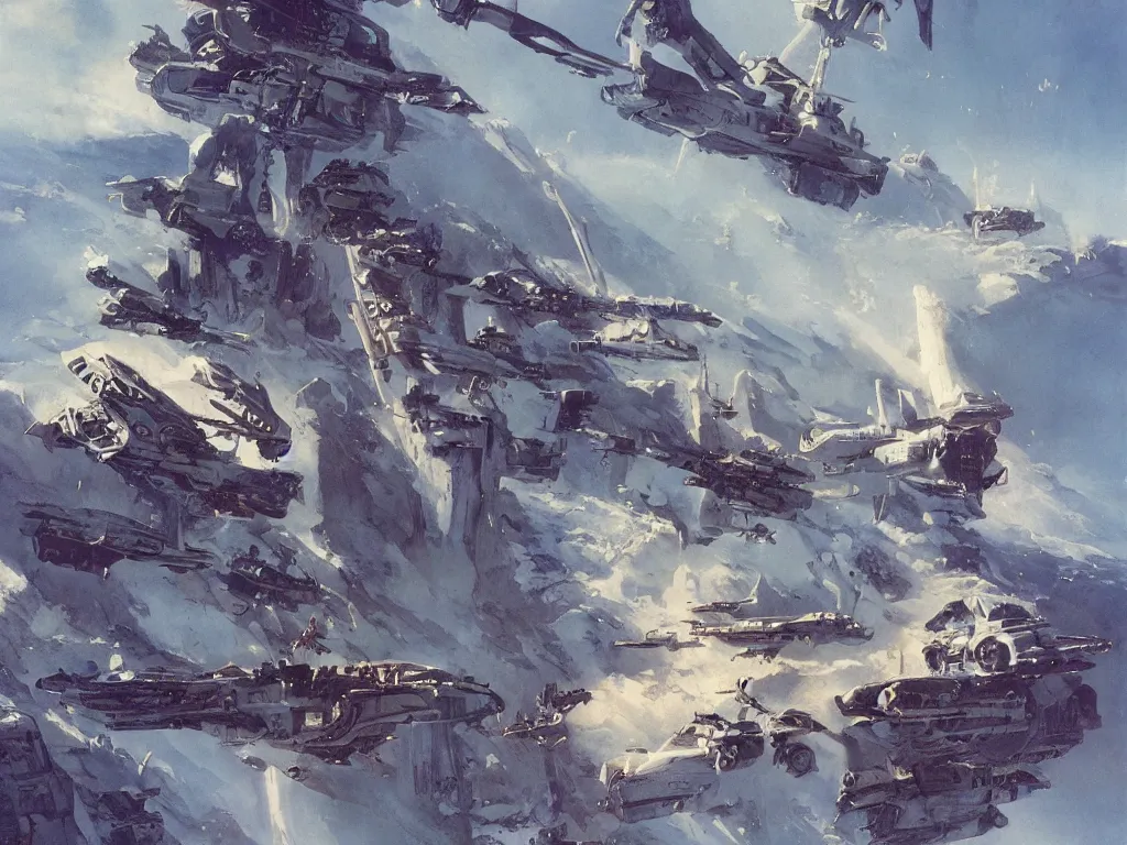 Prompt: ( ( ( ( ( dune 2 0 2 1, matte painting, sci - fi illustration, sci - fi environment, painting ) ) ) ) ) by vincent di fate and john berkey and ralph mcquarrie!!!!!!!