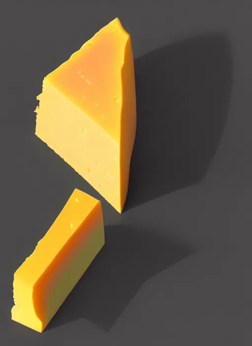 Image similar to rainbow piece of cheese, egon schiele, detailed, octane render