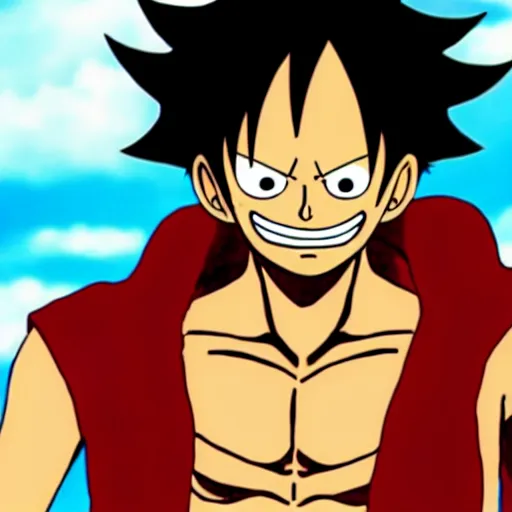 Prompt: luffy as dragon, cinematic