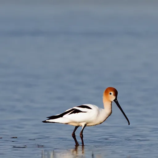 Image similar to pied avocet playing chess