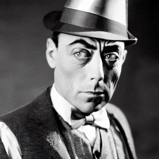 Image similar to buster keaton