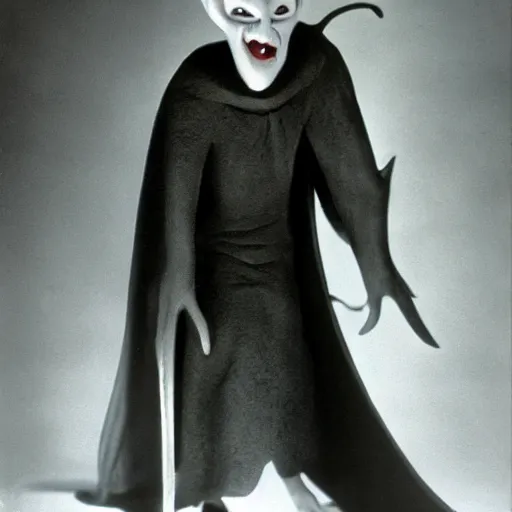 Prompt: candid photo of nosferatu