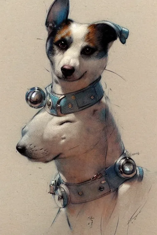 Image similar to ( ( ( ( ( 1 9 5 0 s retro future art deco dog design. muted colors. ) ) ) ) ) by jean - baptiste monge!!!!!!!!!!!!!!!!!!!!!!!!!!!!!!