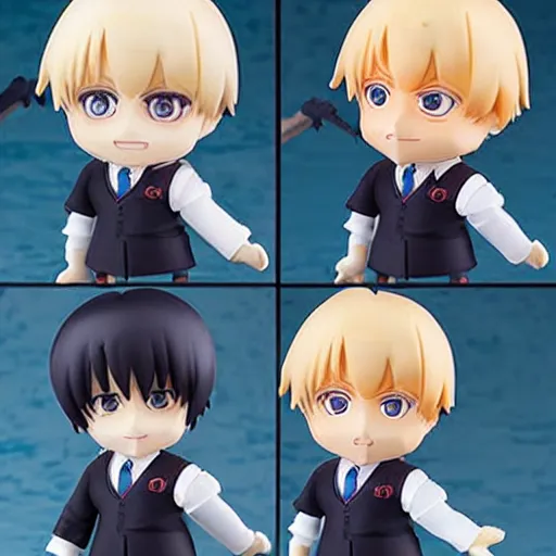 Image similar to Boris Johnson An anime Nendoroid of Boris Johnson, figurine, detailed product photo