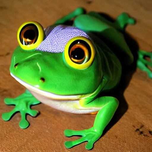 Image similar to frog that looks like pikachu, photo