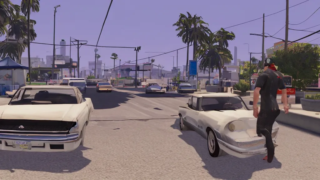 Prompt: Vice City in GTA 6