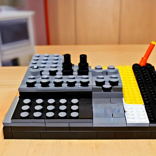 Prompt: lego maschine