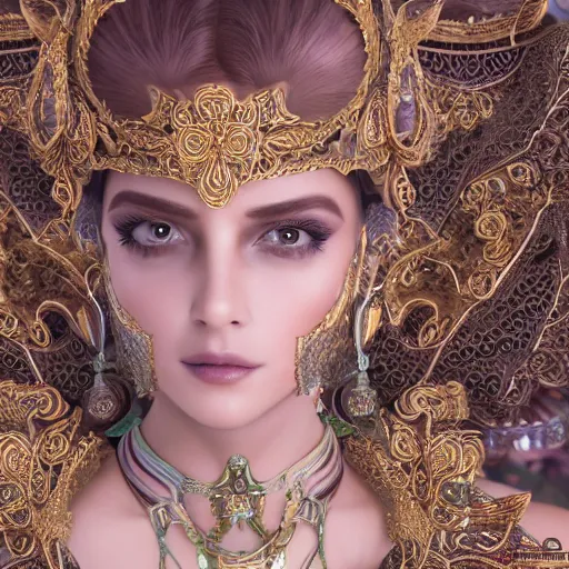 Prompt: beautiful princess, sexy ornate 4 k intricate detailed octane render