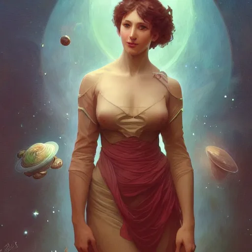 Prompt: space pudding, intricate, elegant, highly detailed, digital painting, artstation, concept art, smooth, sharp focus, illustration, art by artgerm and greg rutkowski and alphonse mucha and william - adolphe bouguereau