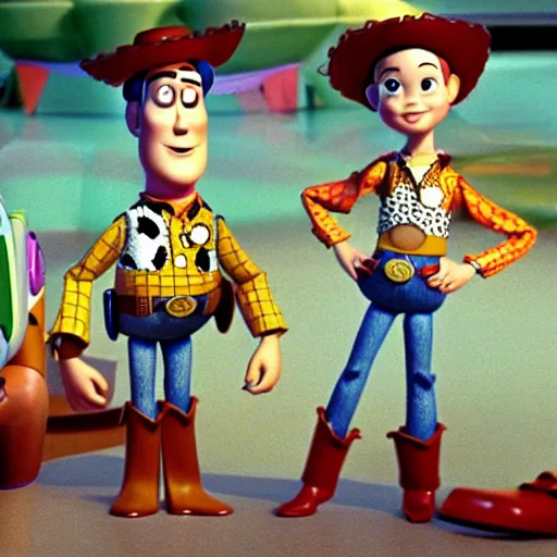 Image similar to hippies in Toy Story (1999)