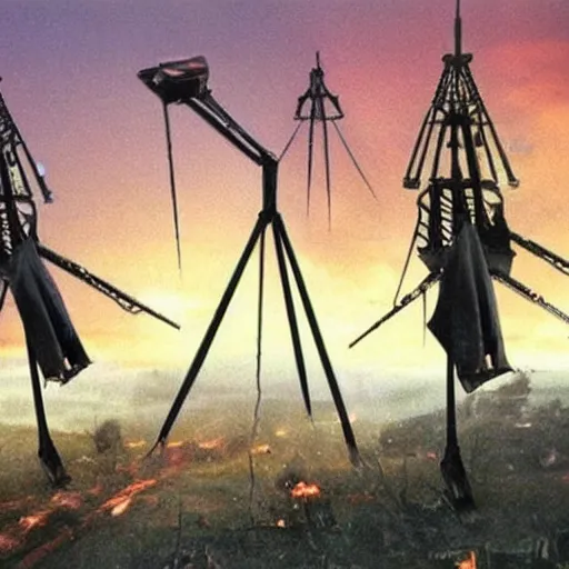 Image similar to war of the worlds tripod