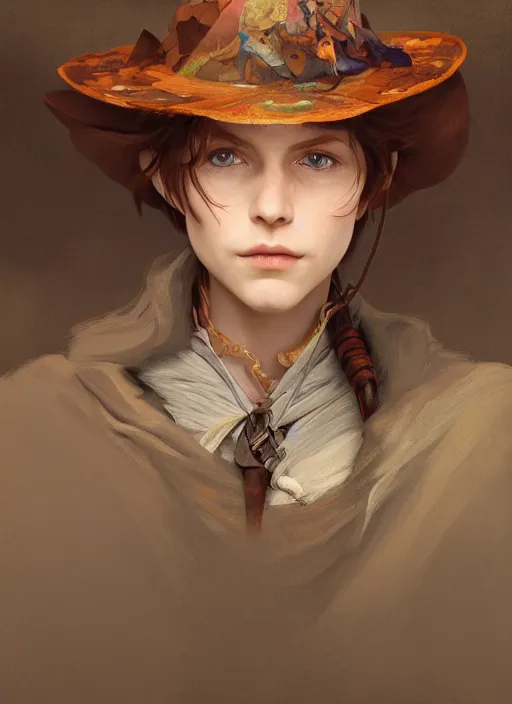 Image similar to asymmetrical!! portrait of a snufkin in the style of, demon art, intricate, elegant, highly detailed, digital painting, artstation, biolusence, concept art, smooth, sharp focus, illustration, art by artgerm and greg rutkowski and alphonse mucha, horizon zero dawn 8 k