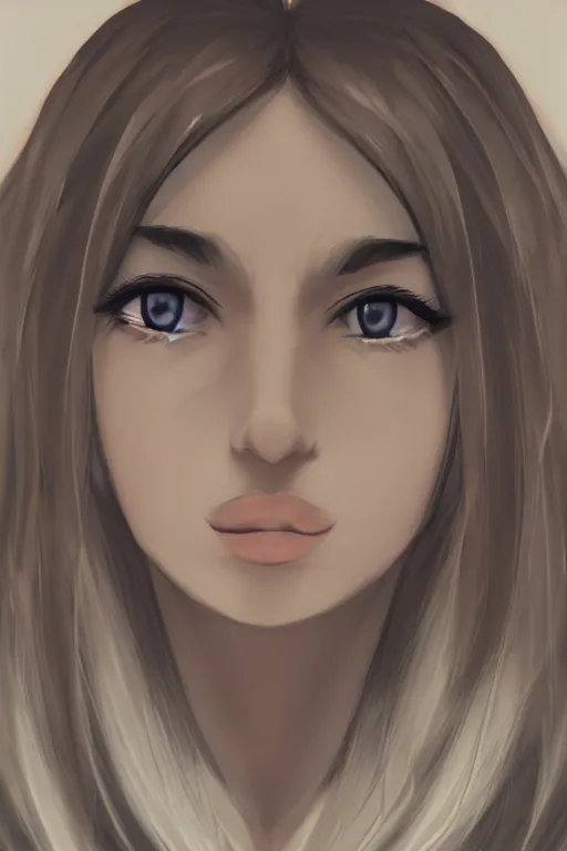 Prompt: close up face of a woman (((anthro))) (((eevee))), portrait,