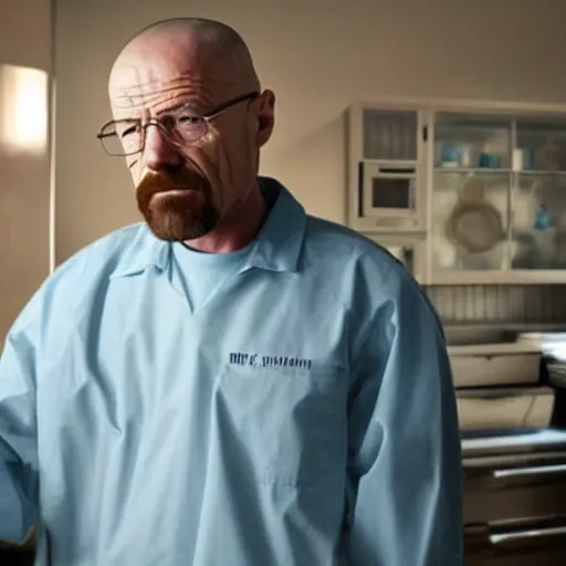 Image similar to walter white in house, m. d