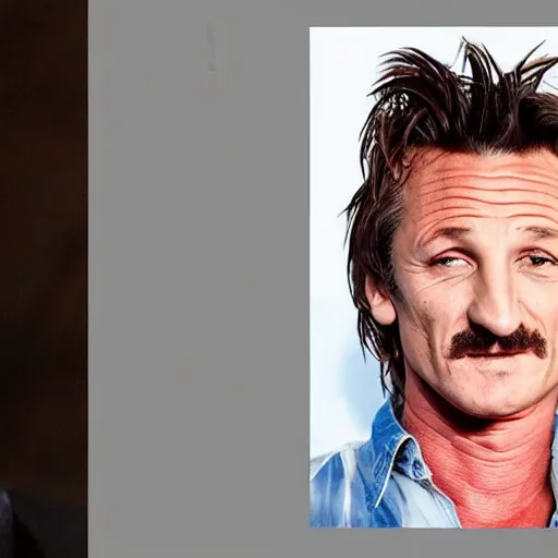 Prompt: a potato with sean penn's face