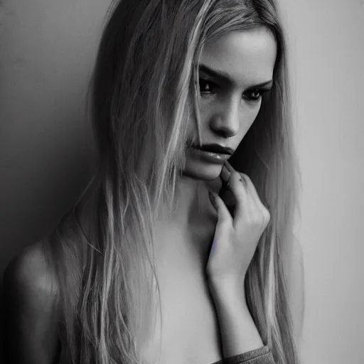 Image similar to georgous blonde girl by Alessio Albi