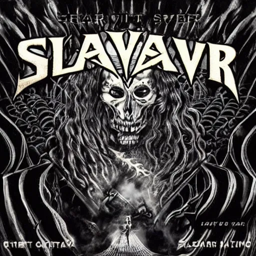 Image similar to Cover art for Slayer: Spirit in Black