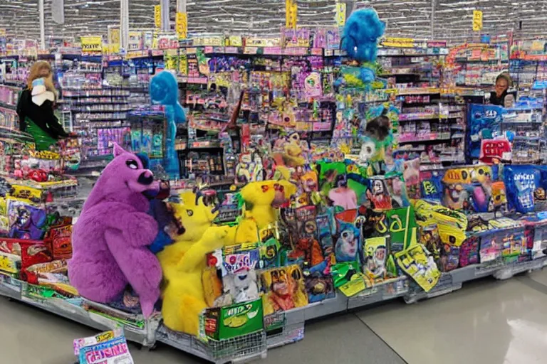 Image similar to photo of fursonas for sale at walmart