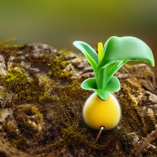 Image similar to national geographic photo of bellsprout, pokemon in the wild, intricate, portrait, 8 k highly professionally detailed, hdr, award winning