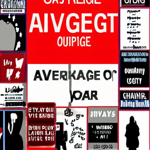 Prompt: average poster on v