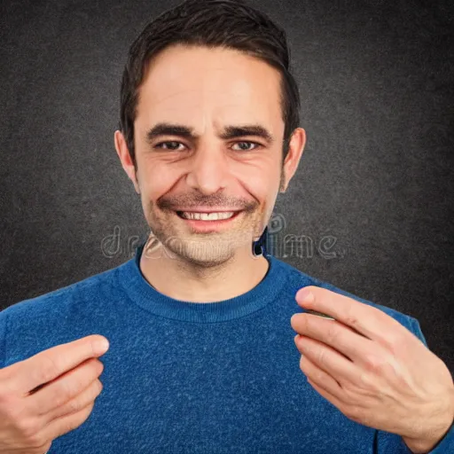 Prompt: stock image of a man