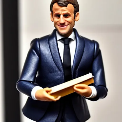 Image similar to emmanuel macron action figure