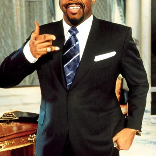 Prompt: martin lawrence presidential photo