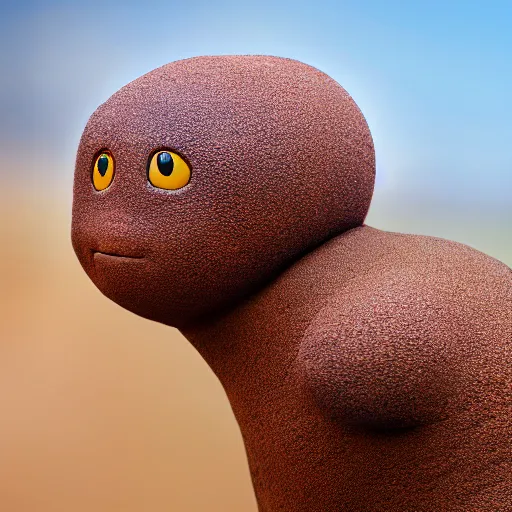 Image similar to national geographic photo of diglett, pokemon in the wild, intricate, portrait, 8 k highly professionally detailed, hdr, award winning