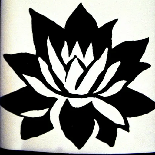 Image similar to zen lotus ink