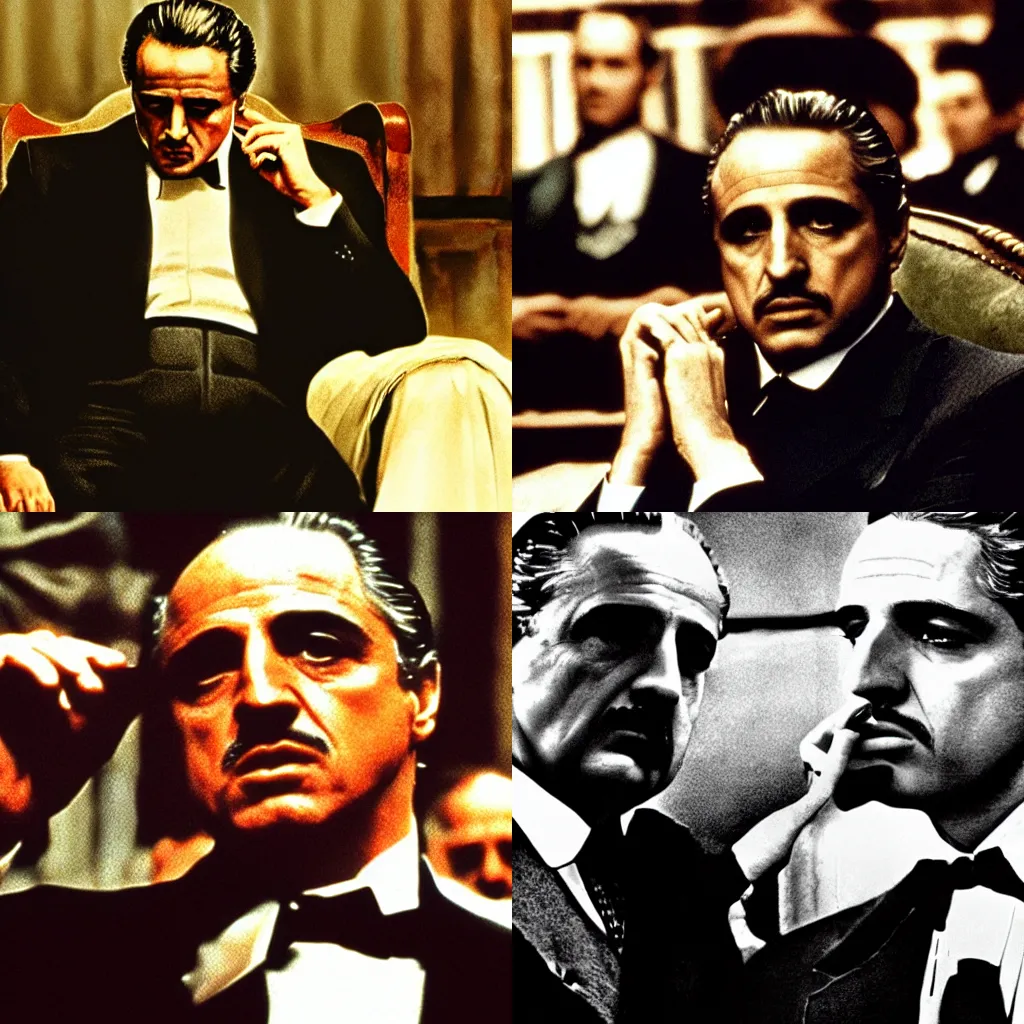 Prompt: the godfather. cinematic