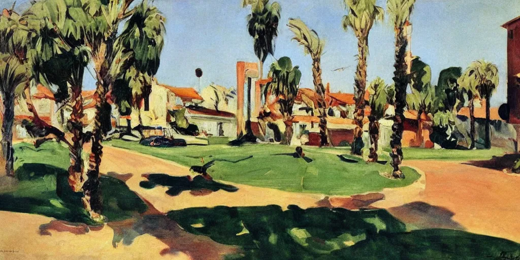 Image similar to us suburbs, sorolla 1950