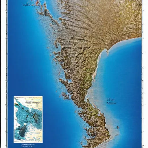 Image similar to chart map oregon coastline imagery ocean continental shelf blue water