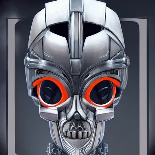 Image similar to symmetry!! a female transformer with metal mask, skull eye sockets!! very symmetrical face, cybernetic and highly detailed, by steven zavala, by matt tkocz, by shane baxley, transformers cinematic universe, pinterest, deviantart, artstation _ h 7 5 0