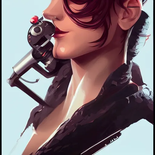 Image similar to viper valorant, character art, illustration, elegant, 2d, ultra highly detailed, digital painting, smooth, sharp focus, artstation, pixiv, art by Ilya Kuvshinov