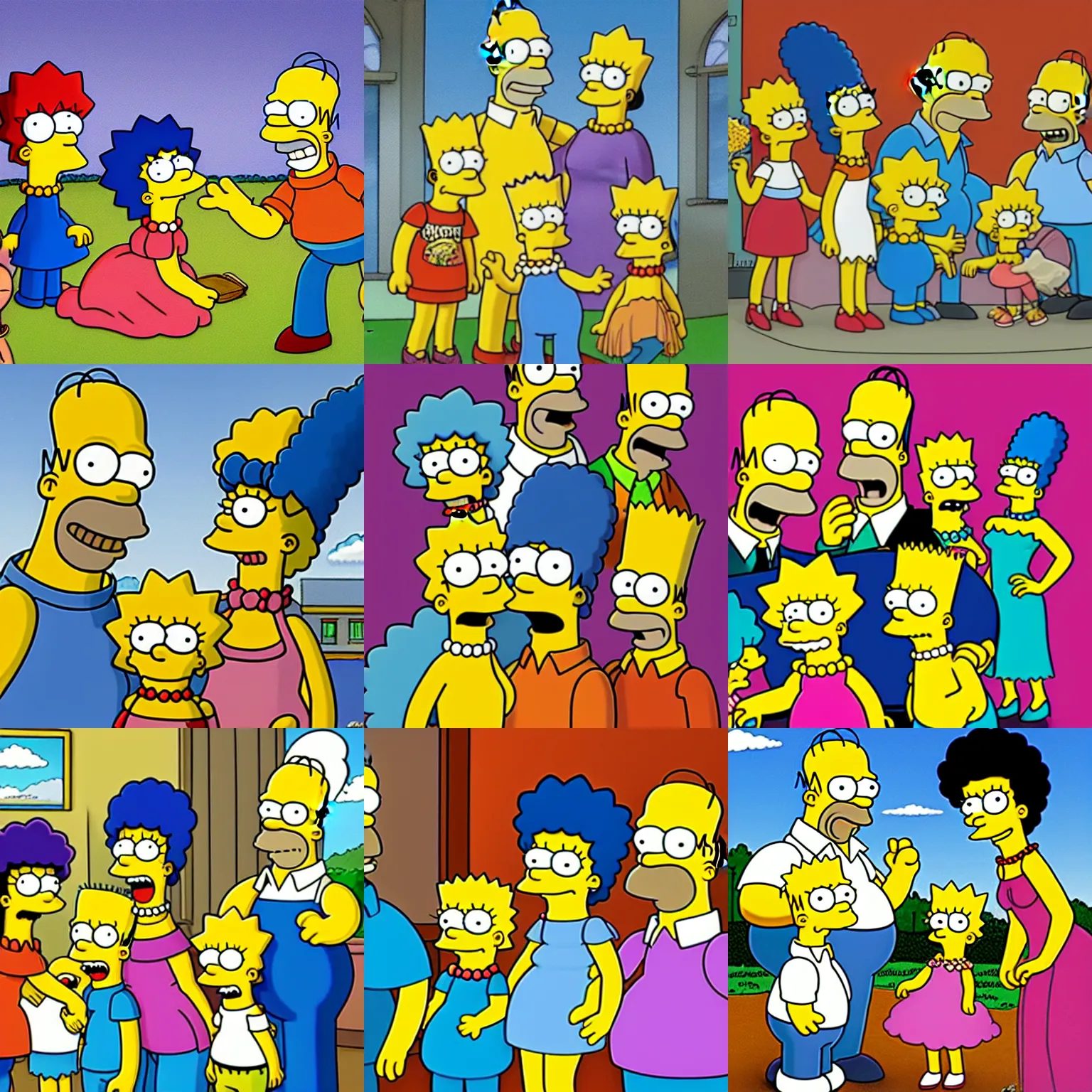 Image similar to the simpsons