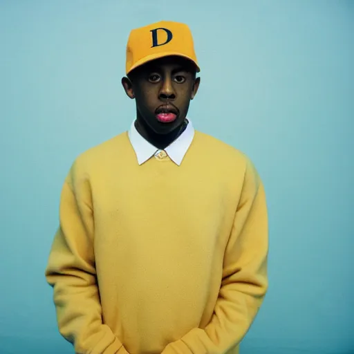 Tyler the creator realistic photoshoot for a new dior, Stable Diffusion