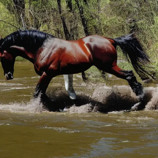 Image similar to sticky river horse