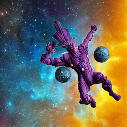 Prompt: galactus, 4k, high detail, high-resolution photograph, professional photography, ultra-detail