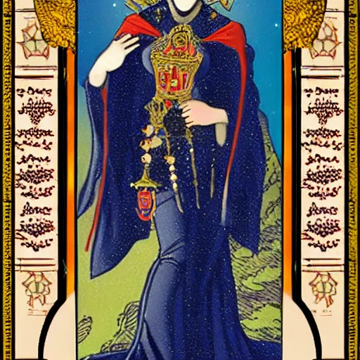 Prompt: the empress, major arcana h 9 0 0