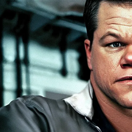 Prompt: Matt Damon starring in The Jackal